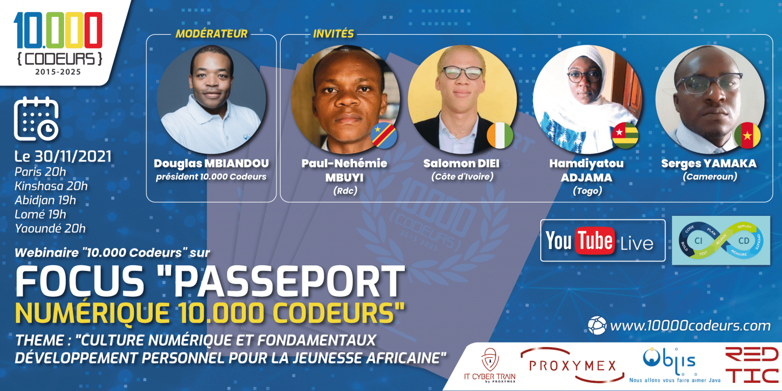 Passeport Numérique « 10.000 Codeurs » : témoignages.