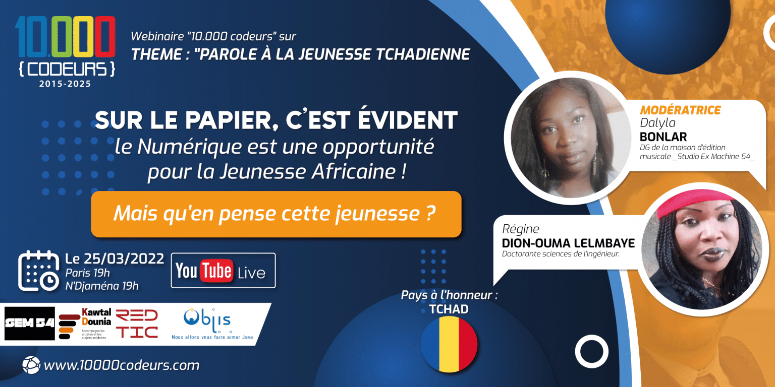 Numérique : parole à la Jeunesse Tchadienne