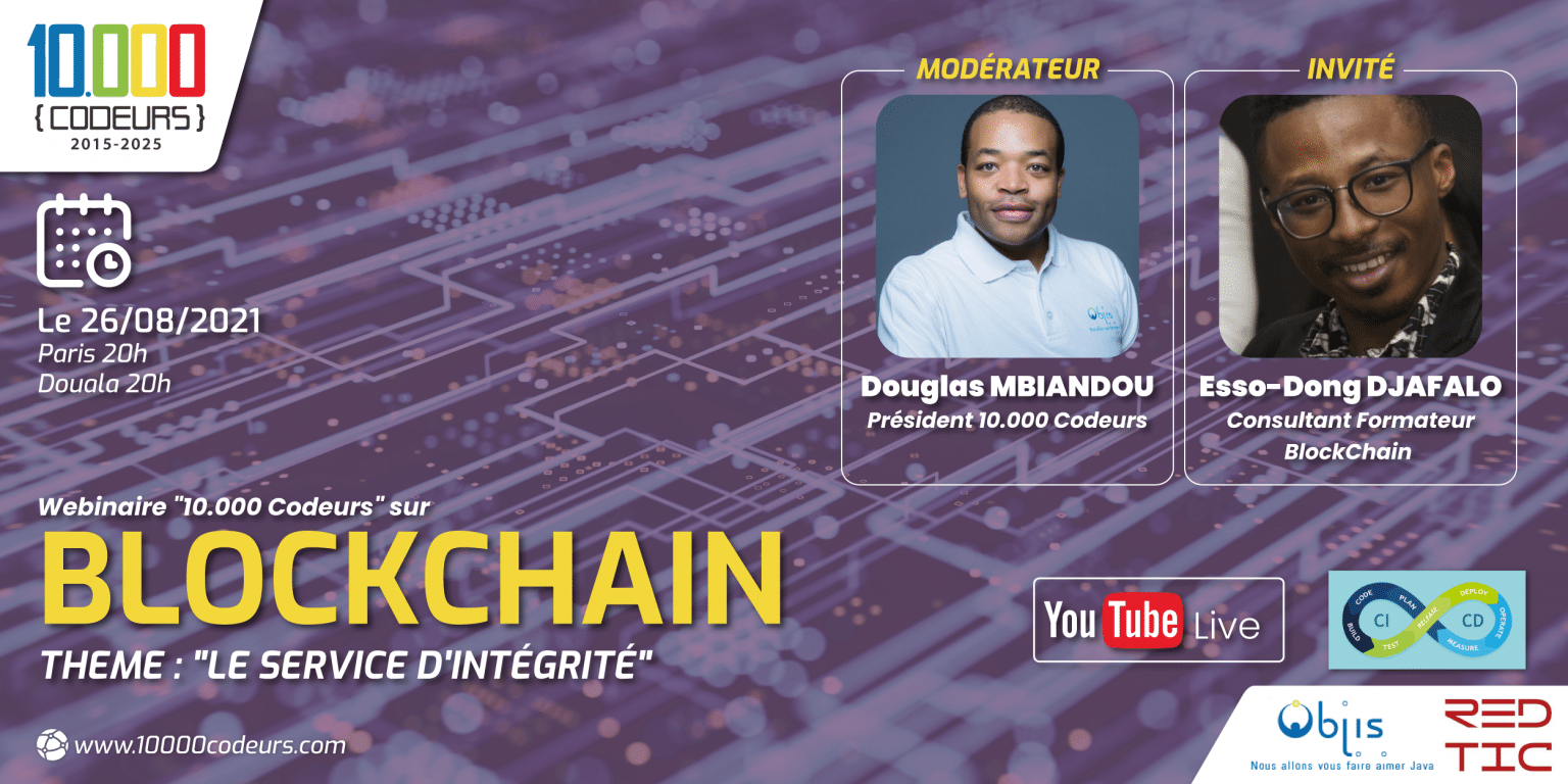 Blockchain : le service d’Intégrité expliqué à la Jeunesse Africaine