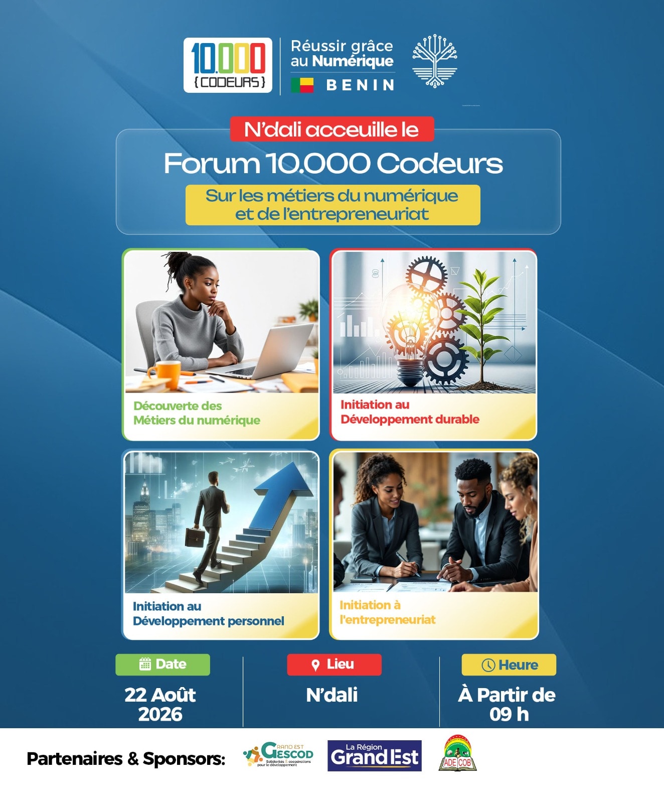 Forum 10.000 Codeurs à N’dali (Bénin)