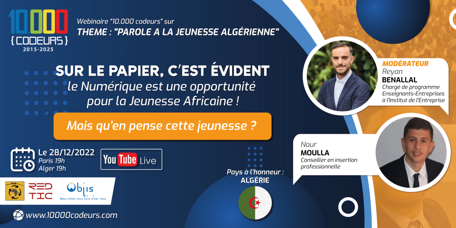 Numérique : parole à la Jeunesse Algérienne