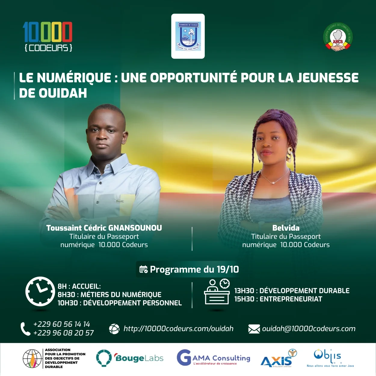 Bénin : le numérique au service de l’émancipation des citoyens et du développement durable de Ouidah