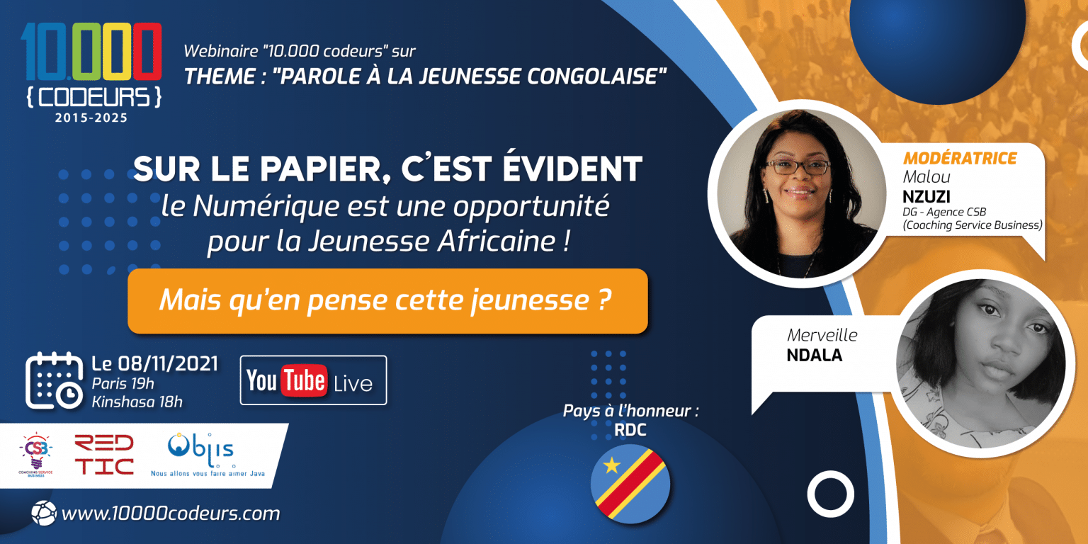 Numérique : parole à la Jeunesse Congolaise (Kinshasa)