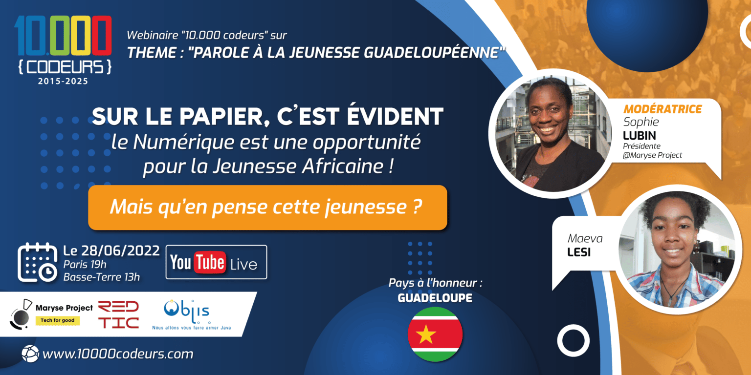Numérique : parole à la Jeunesse d’Outre-Mer!