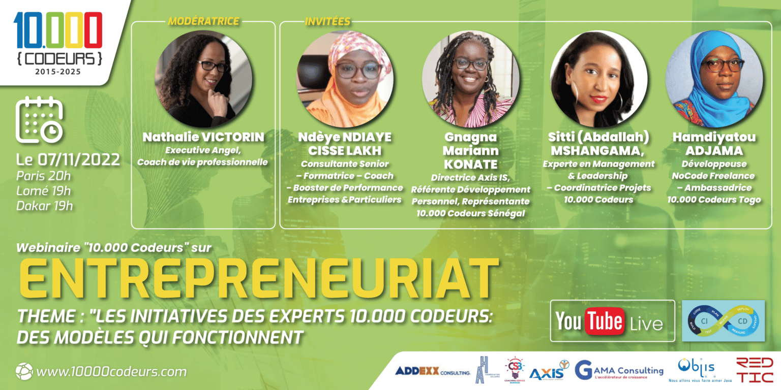 Les initiatives des experts 10.000 Codeurs: Des modèles qui fonctionnent