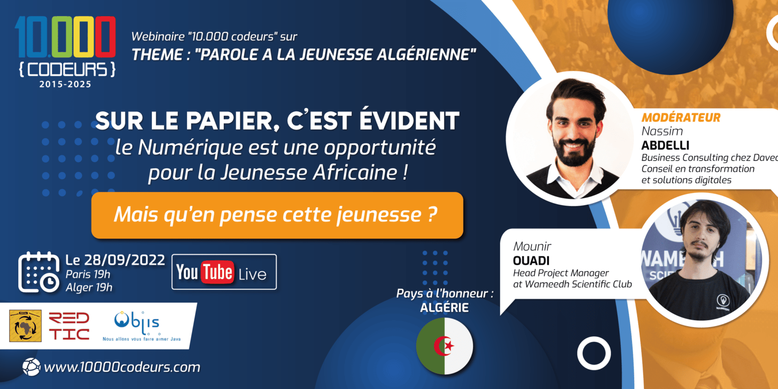 Numérique : parole à la Jeunesse Algérienne