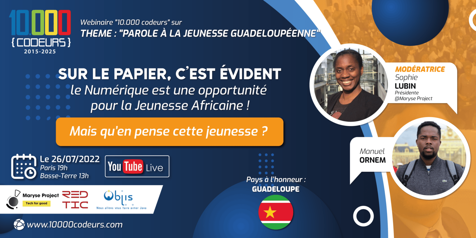 Numérique : parole à la Jeunesse d’Outre-Mer!