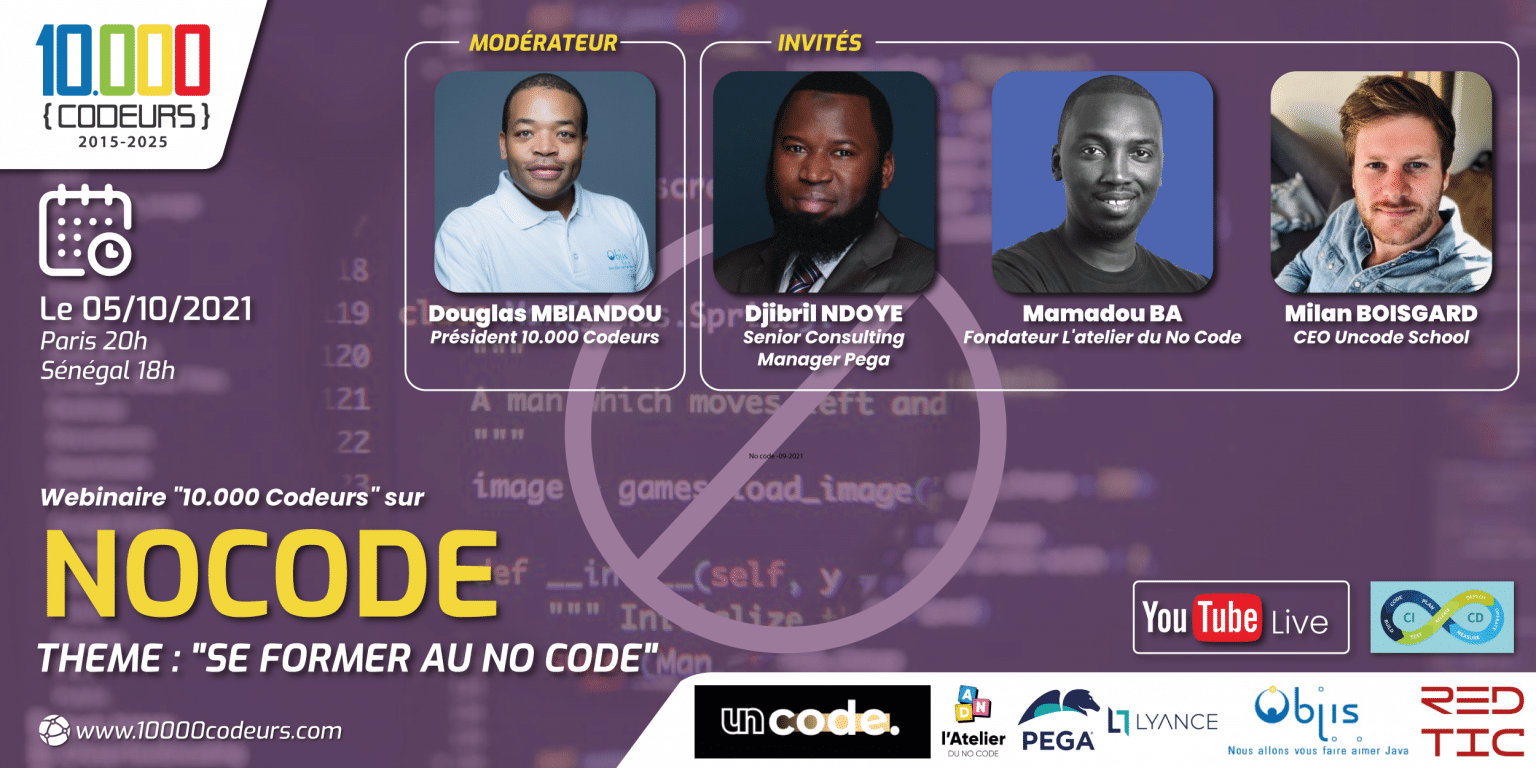 Le NO CODE : une opportunité d’emploi !