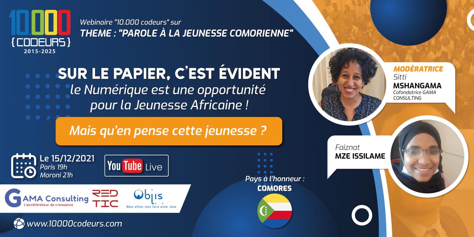 Numérique : parole à la Jeunesse Comorienne!