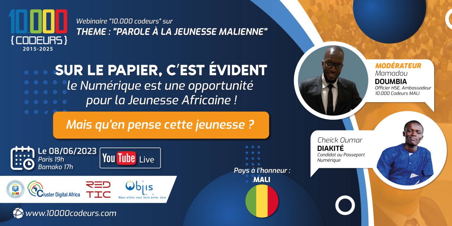 Numérique : parole à la Jeunesse Malienne!