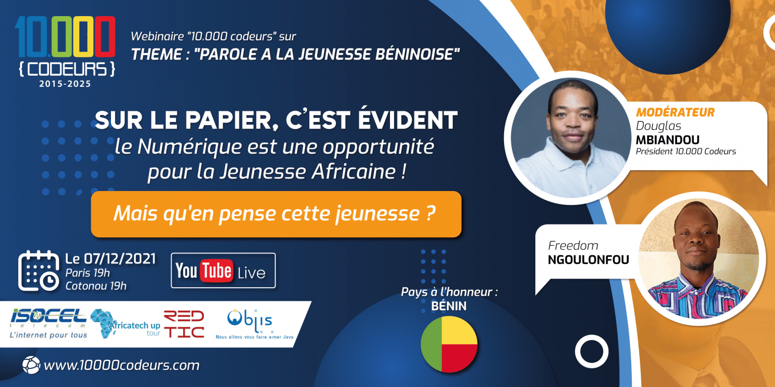 Numérique : parole à la Jeunesse Béninoise!