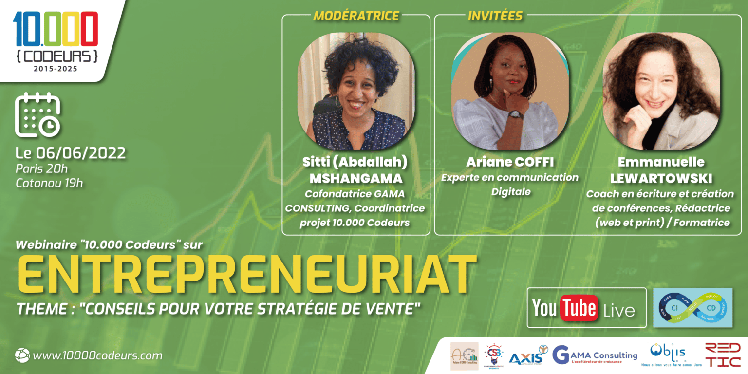 Conseils pour votre stratégie de vente