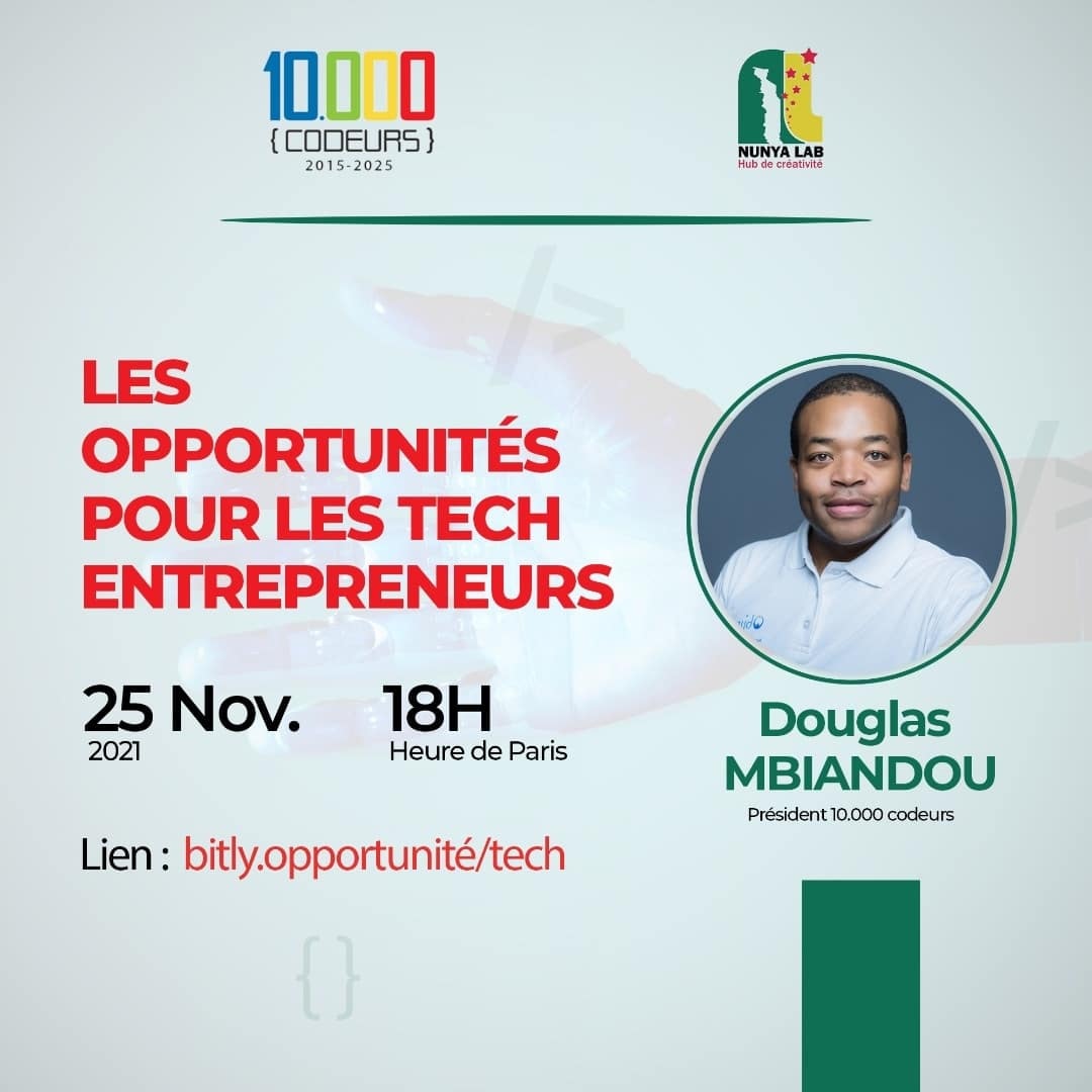 [TOGO] Nunya Lab : partenaire 10.000 Codeurs