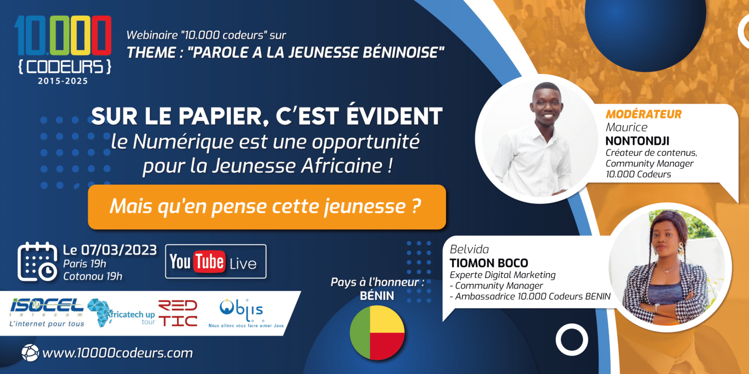 Numérique : parole à la Jeunesse Béninoise!