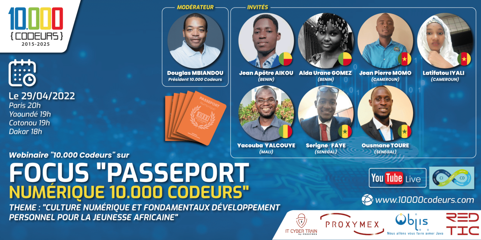 Passeport Numérique “10.000 Codeurs” : témoignages Avril 2022