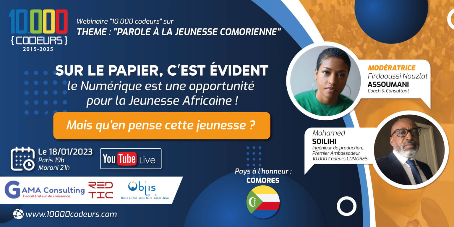 Numérique : parole à la Jeunesse Comorienne!
