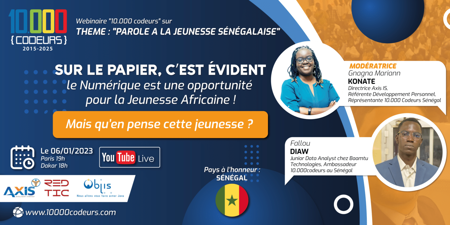 Numérique : parole à la Jeunesse Sénégalaise!