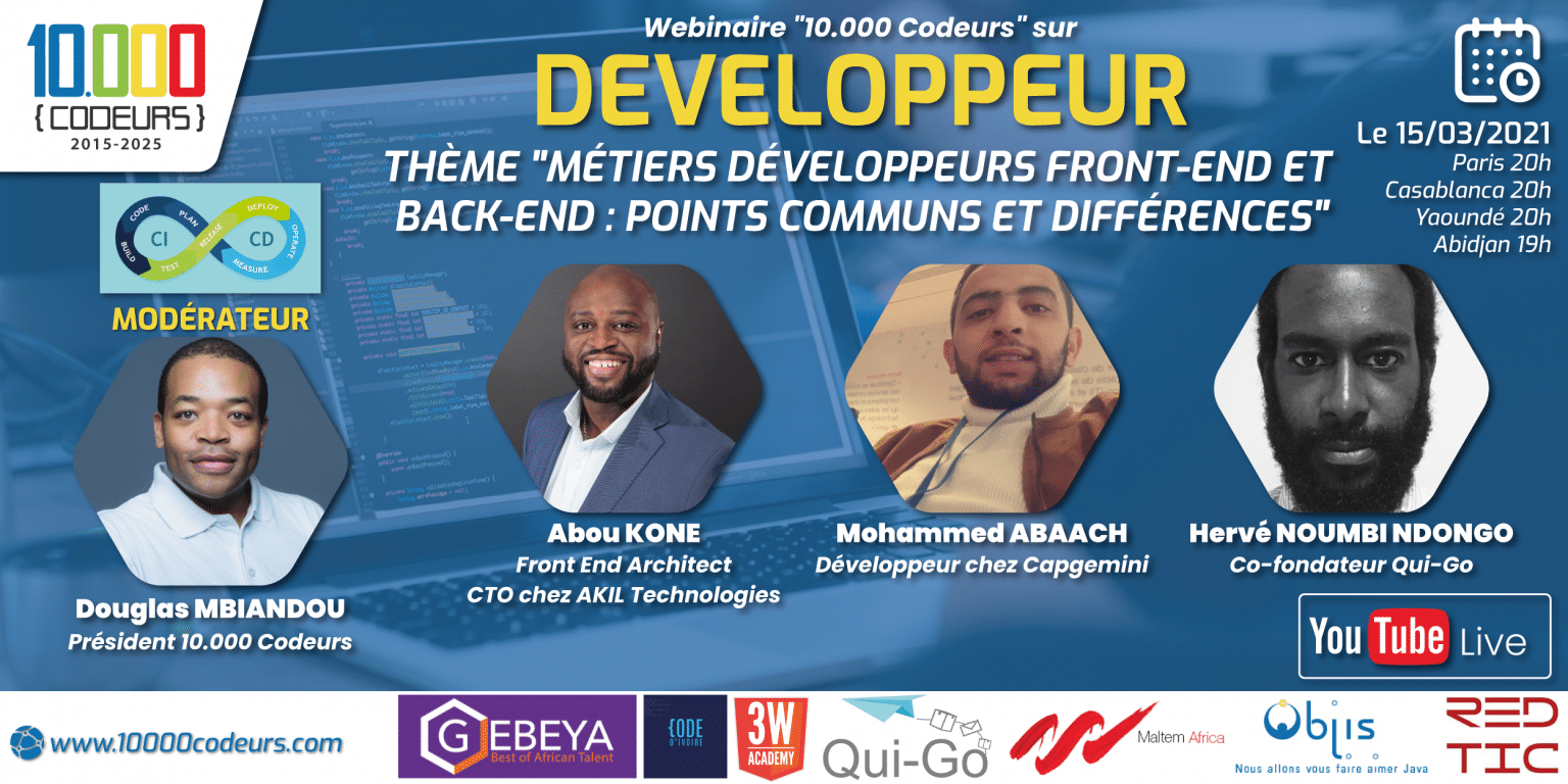 Métiers ‘Développeur Front-End’ et ‘Développeur Back-End’ : points communs et différences