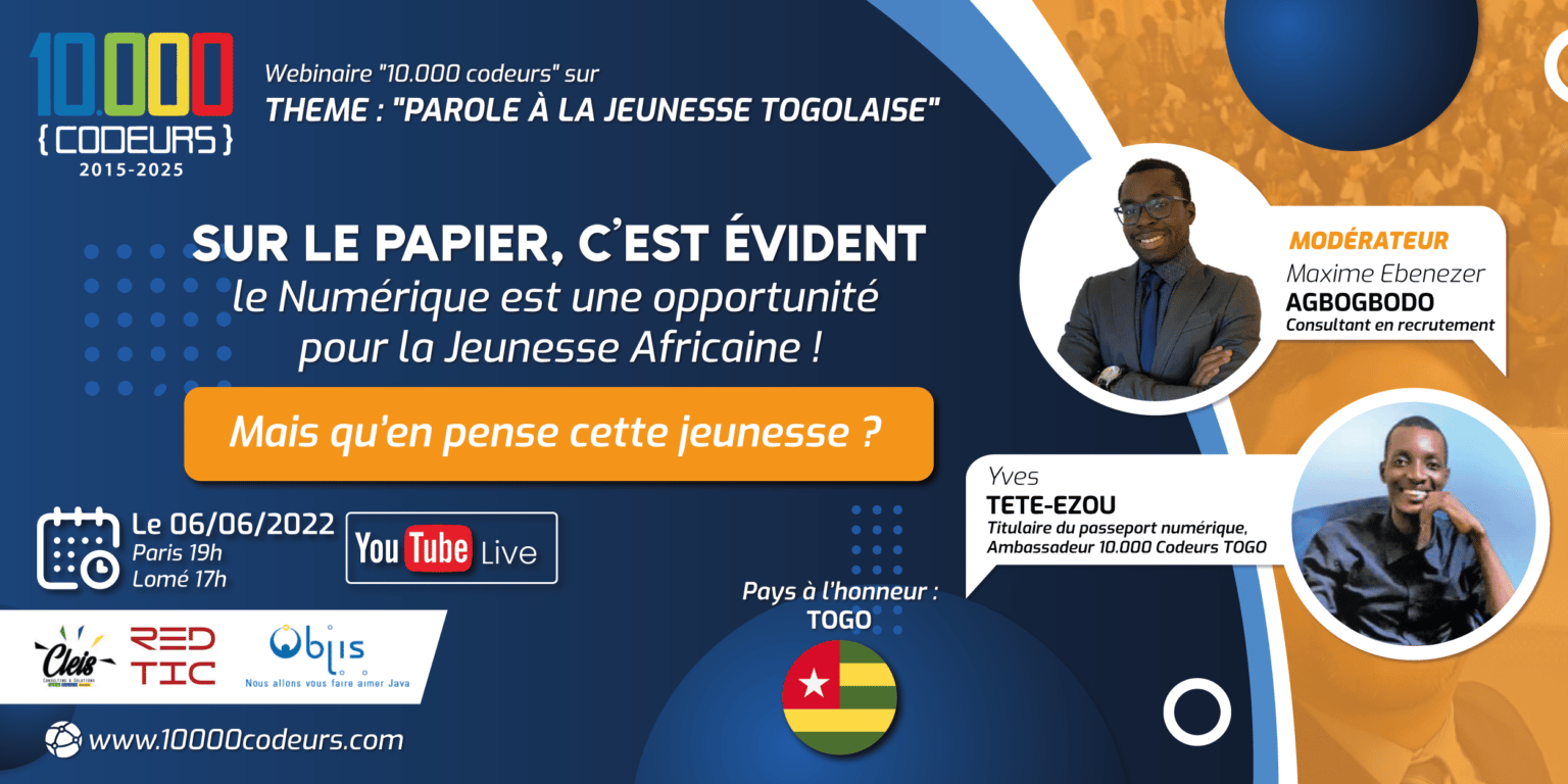 Numérique : parole à la Jeunesse Togolaise!