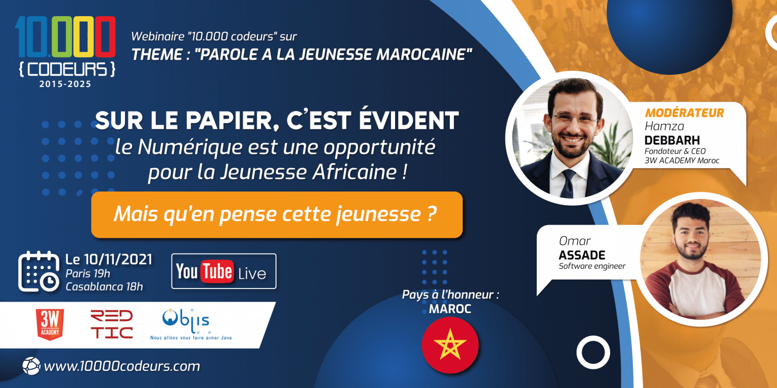 Numérique : parole à la Jeunesse Marocaine!