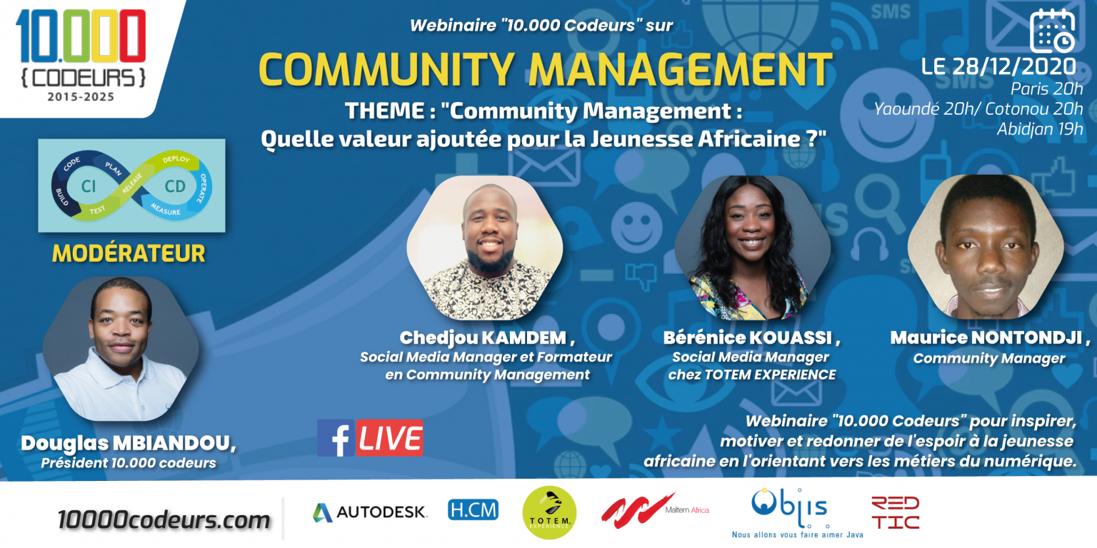 Découverte Community Management (métier, outils)