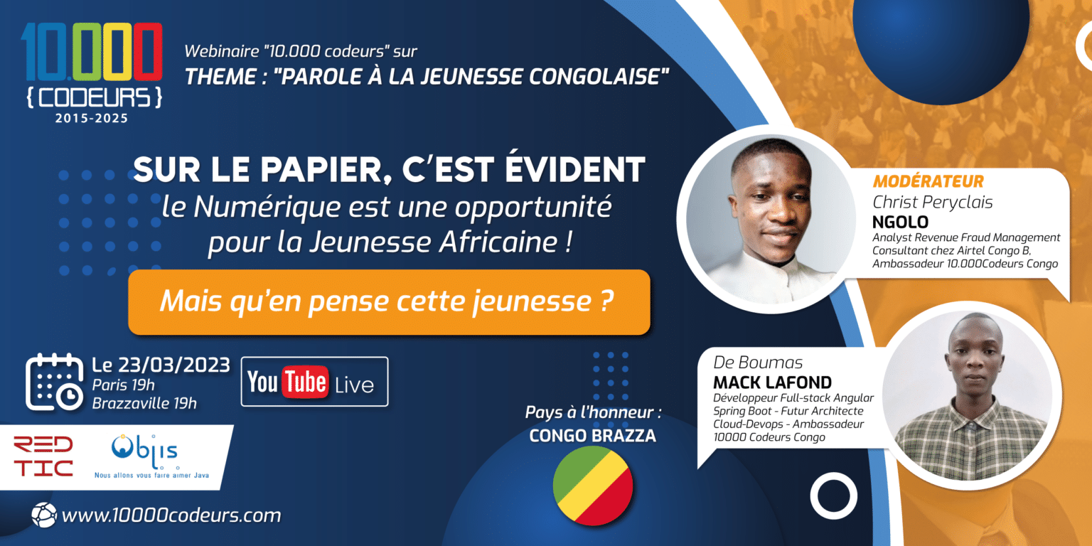 Numérique : parole à la Jeunesse Congolaise (Brazza)