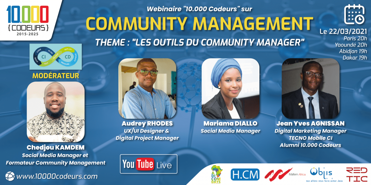 Découverte Community Management (métier, outils)