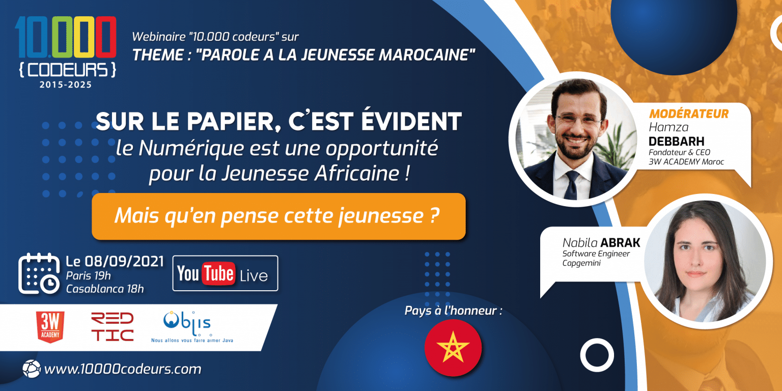Numérique : parole à la Jeunesse Marocaine!
