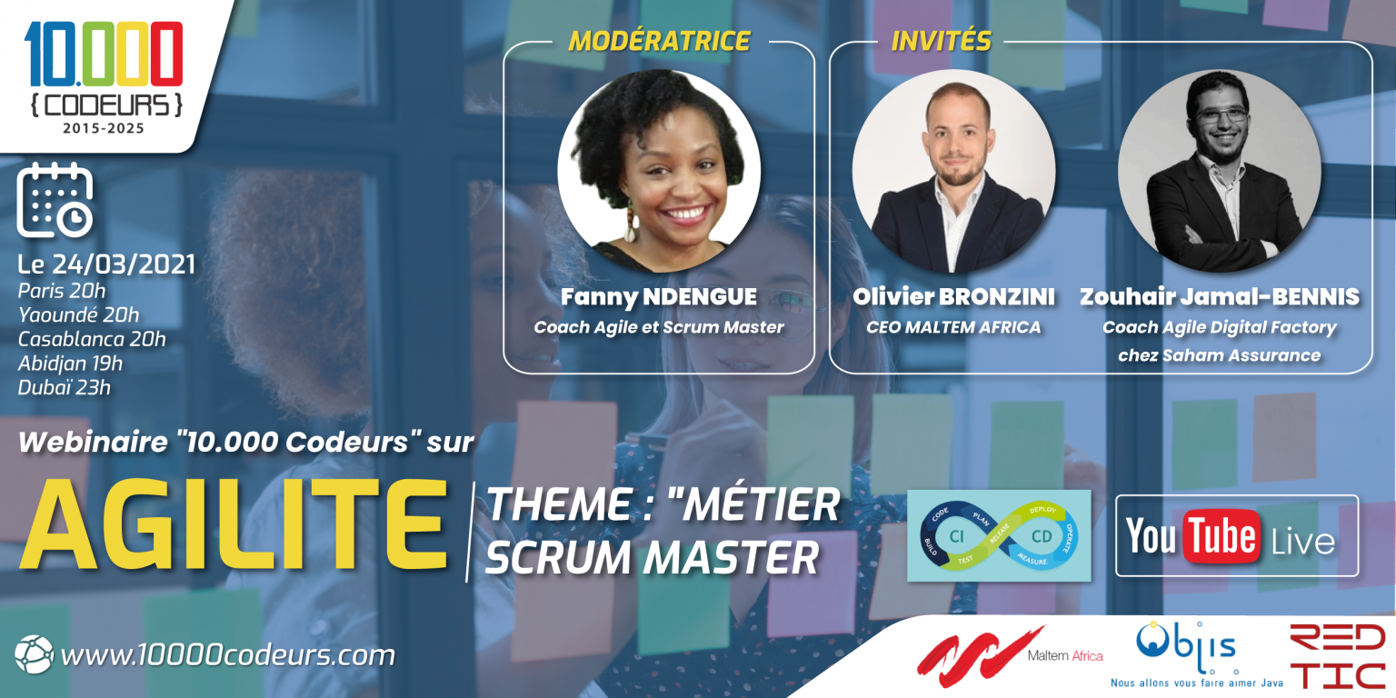 Le métier « Scrum Master » expliqué à la Jeunesse Africaine