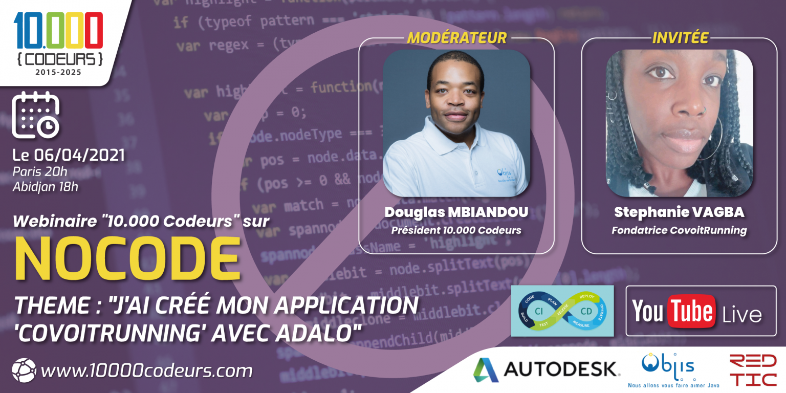 J’ai créé mon application ‘CovoitRunning’ avec ADALO, un outil NO CODE