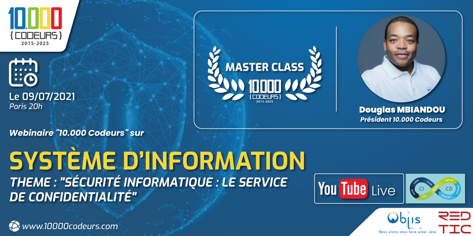 MASTERCLASS : Service de confidentialité