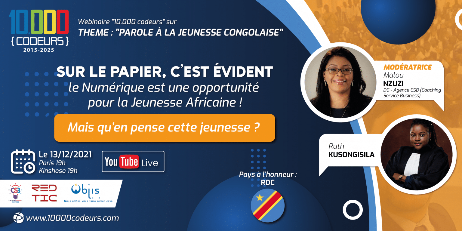 Numérique : parole à la Jeunesse Congolaise (Kinshasa)