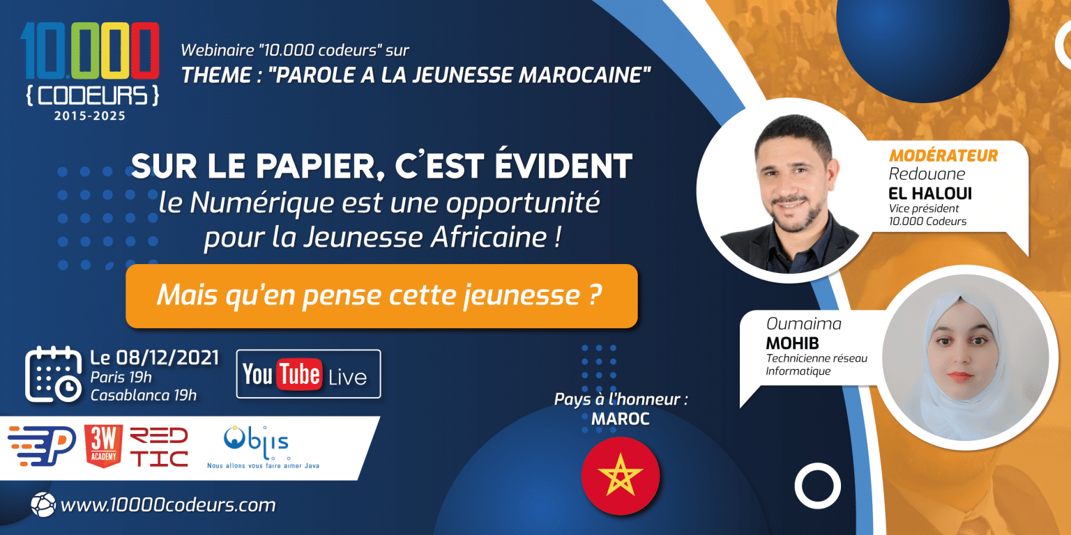 Numérique : parole à la Jeunesse Marocaine!
