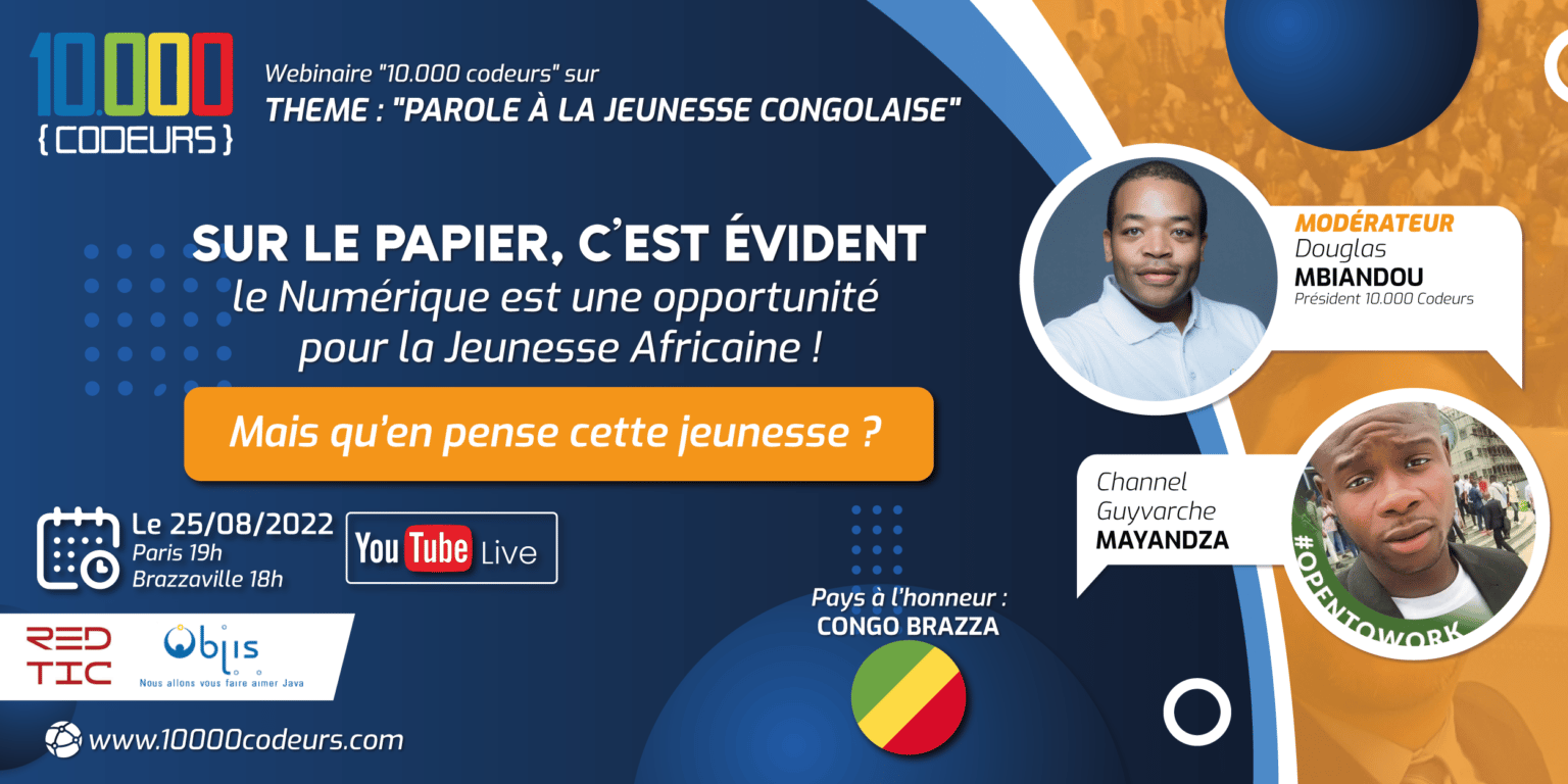 Numérique : parole à la Jeunesse Congolaise (Brazza)