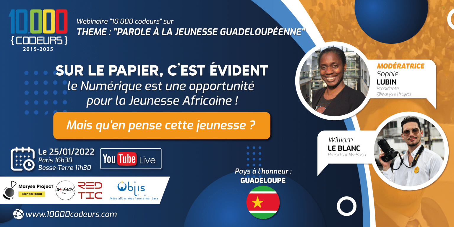 Numérique : parole à la Jeunesse d’Outre-Mer!