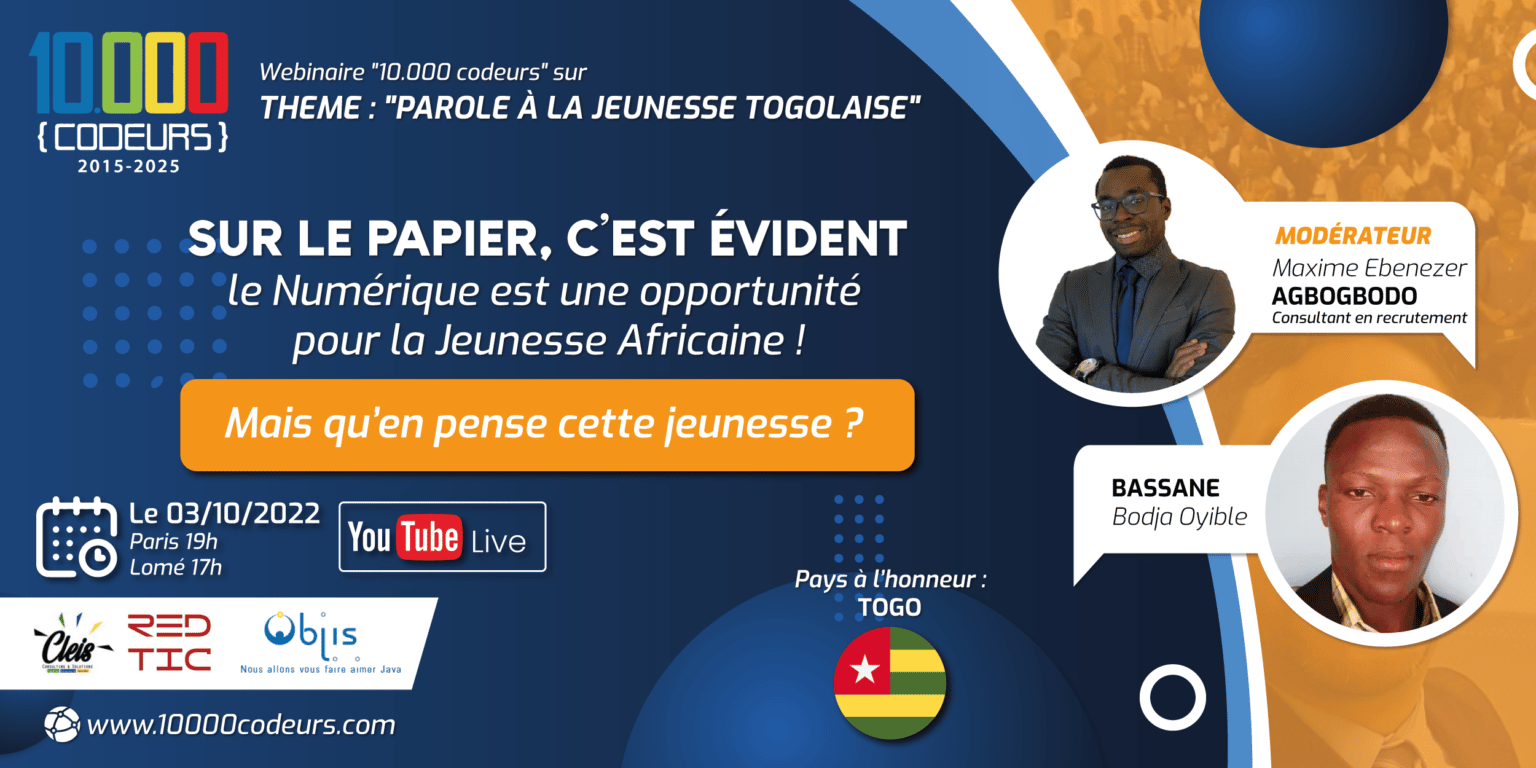 Numérique : parole à la Jeunesse Togolaise!