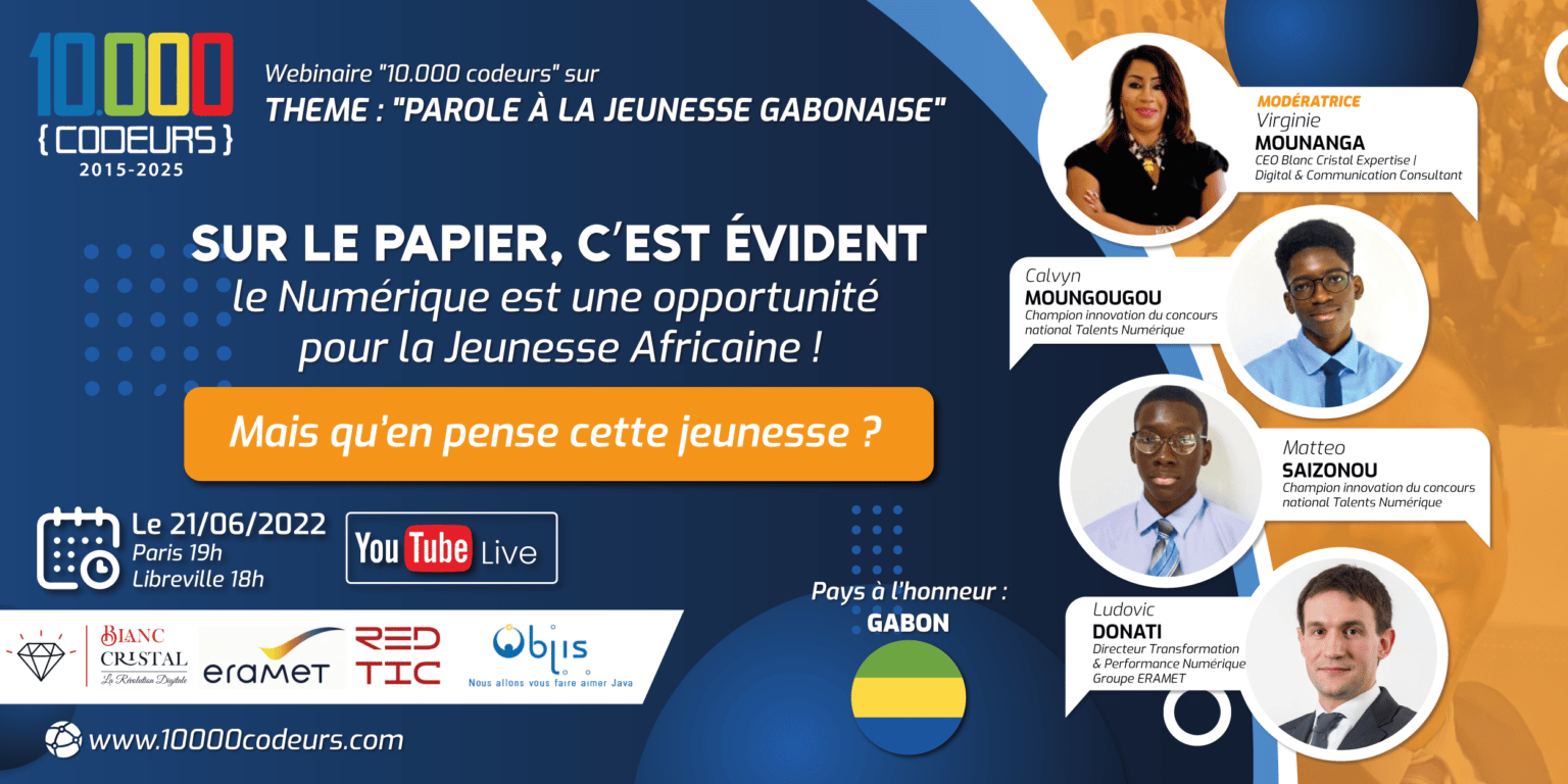 Numérique : parole à la Jeunesse Gabonaise