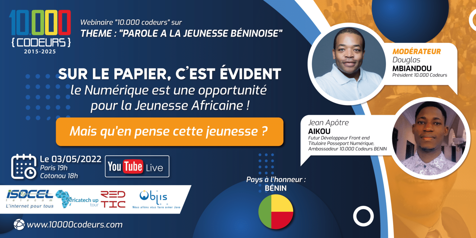 Numérique : parole à la Jeunesse Béninoise!