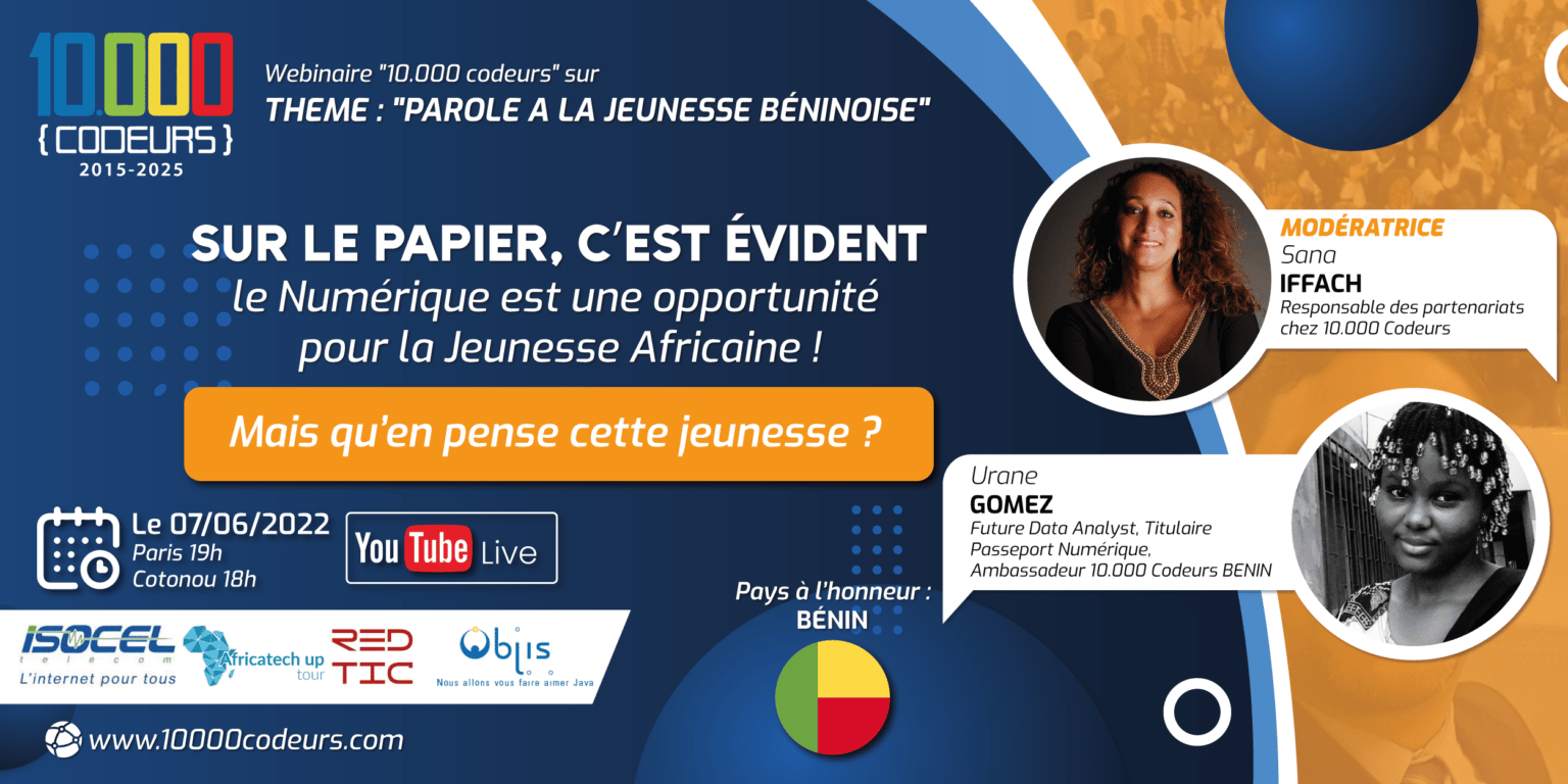 Numérique : parole à la Jeunesse Béninoise!