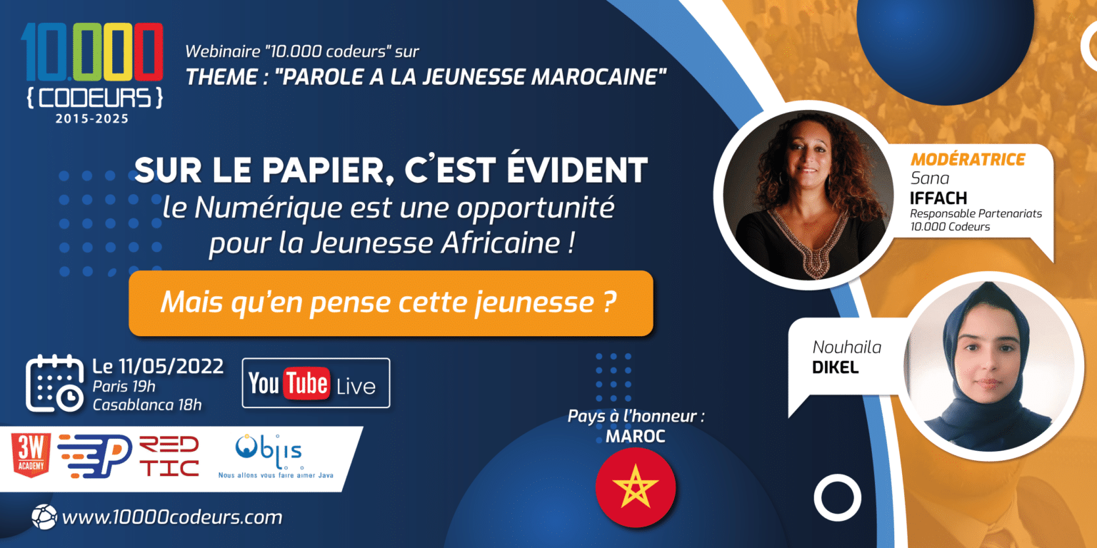 Numérique : parole à la Jeunesse Marocaine!