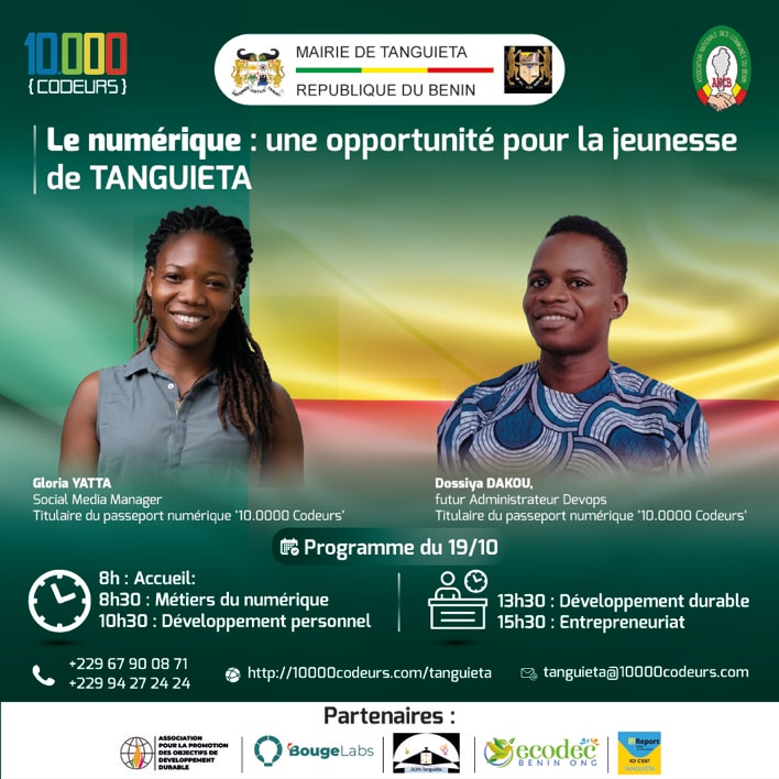 Bénin : le numérique au service de l’émancipation des citoyens et du développement durable de Tanguiéta