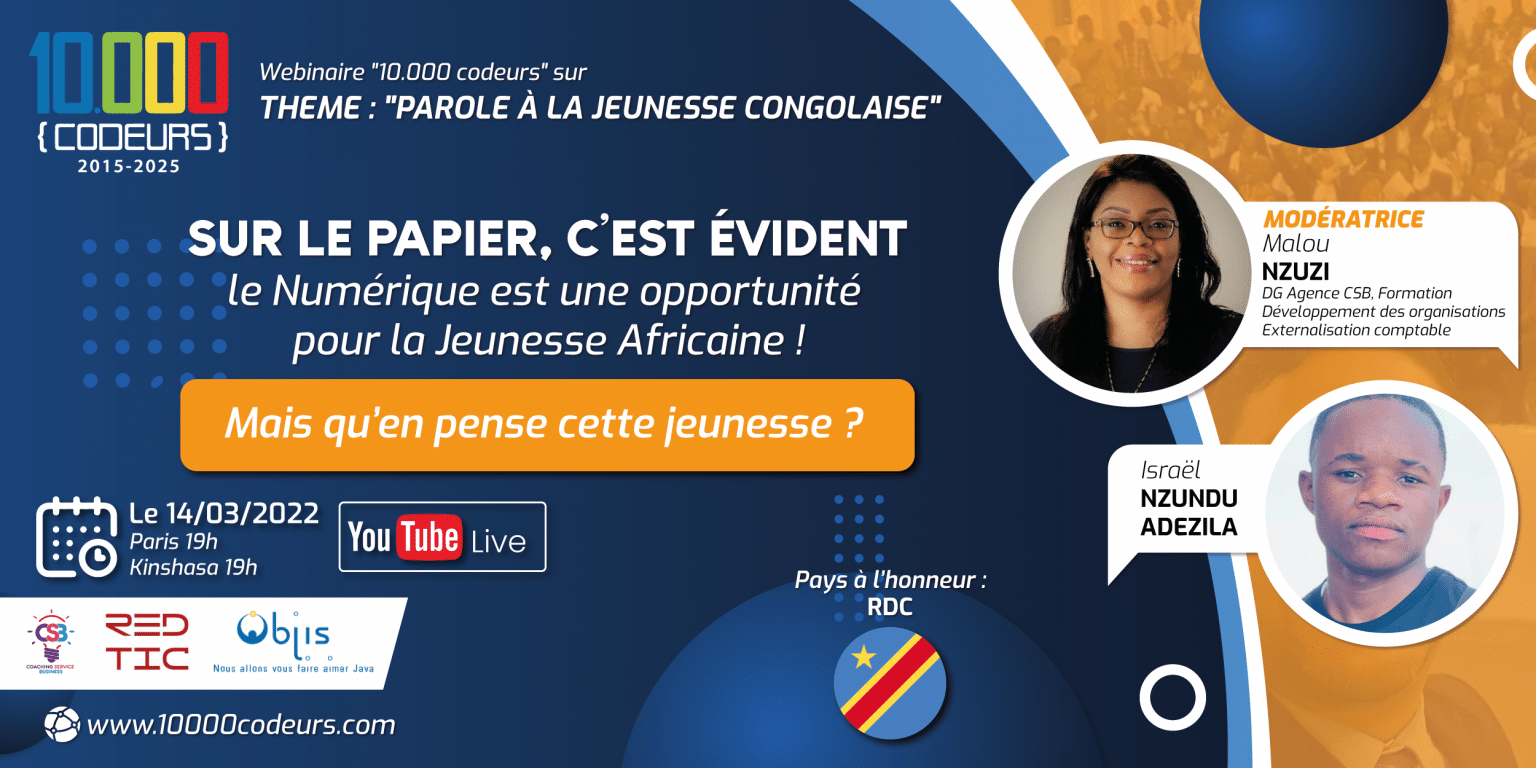 Numérique : parole à la Jeunesse Congolaise (Kinshasa)