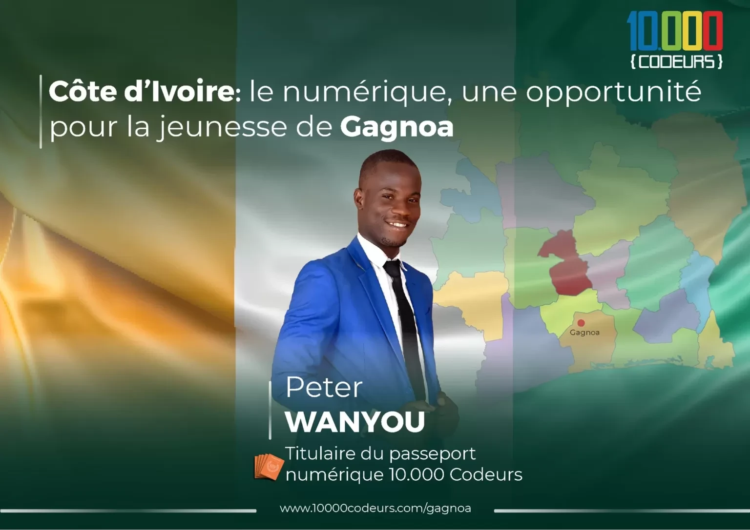 Côte d’Ivoire : accompagner la jeunesse de Gagnoa vers les métiers du numérique et l’entrepreneuriat