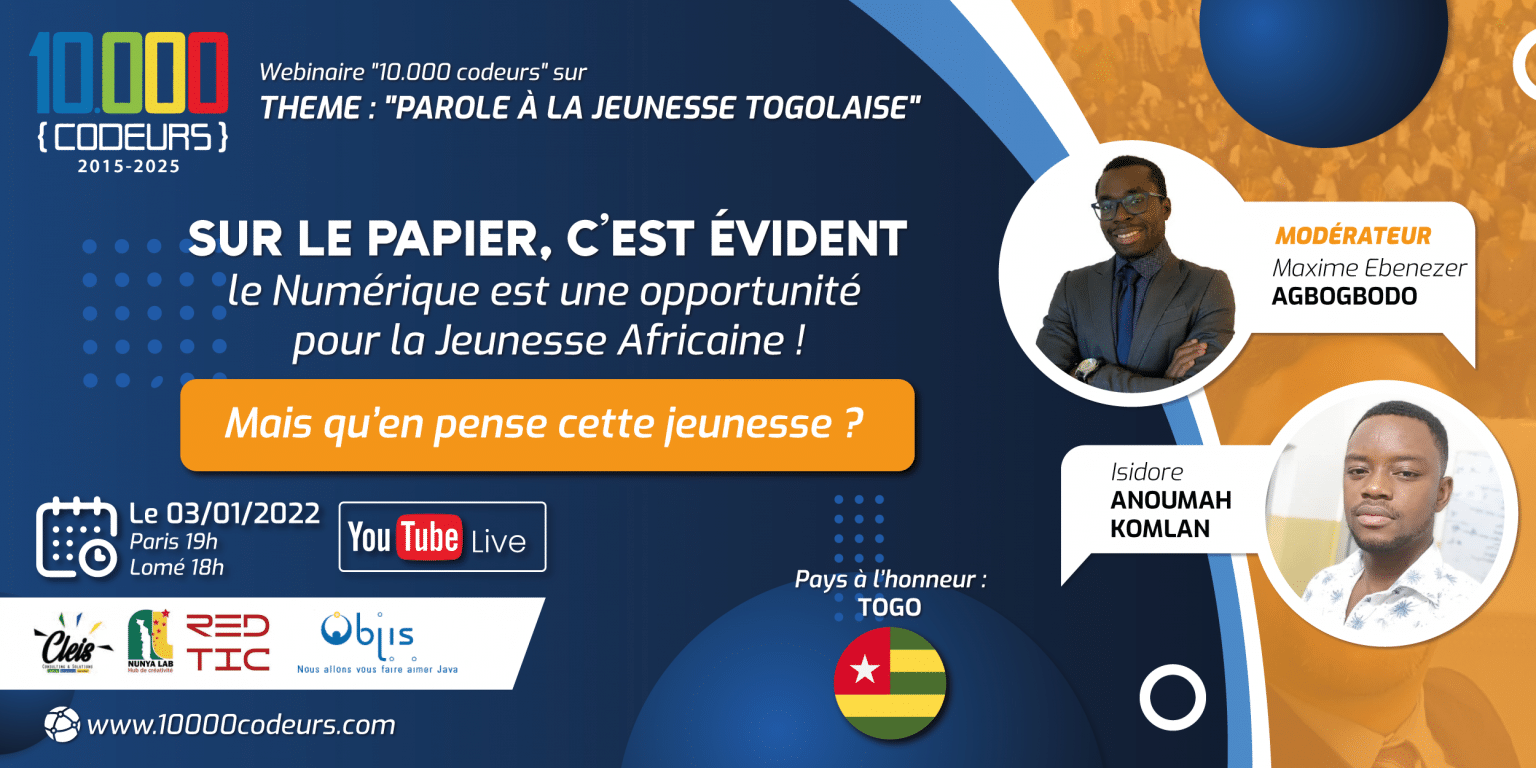 Numérique : parole à la Jeunesse Togolaise!