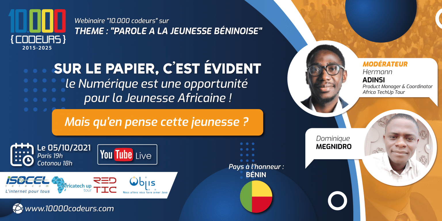 Numérique : parole à la Jeunesse Béninoise!