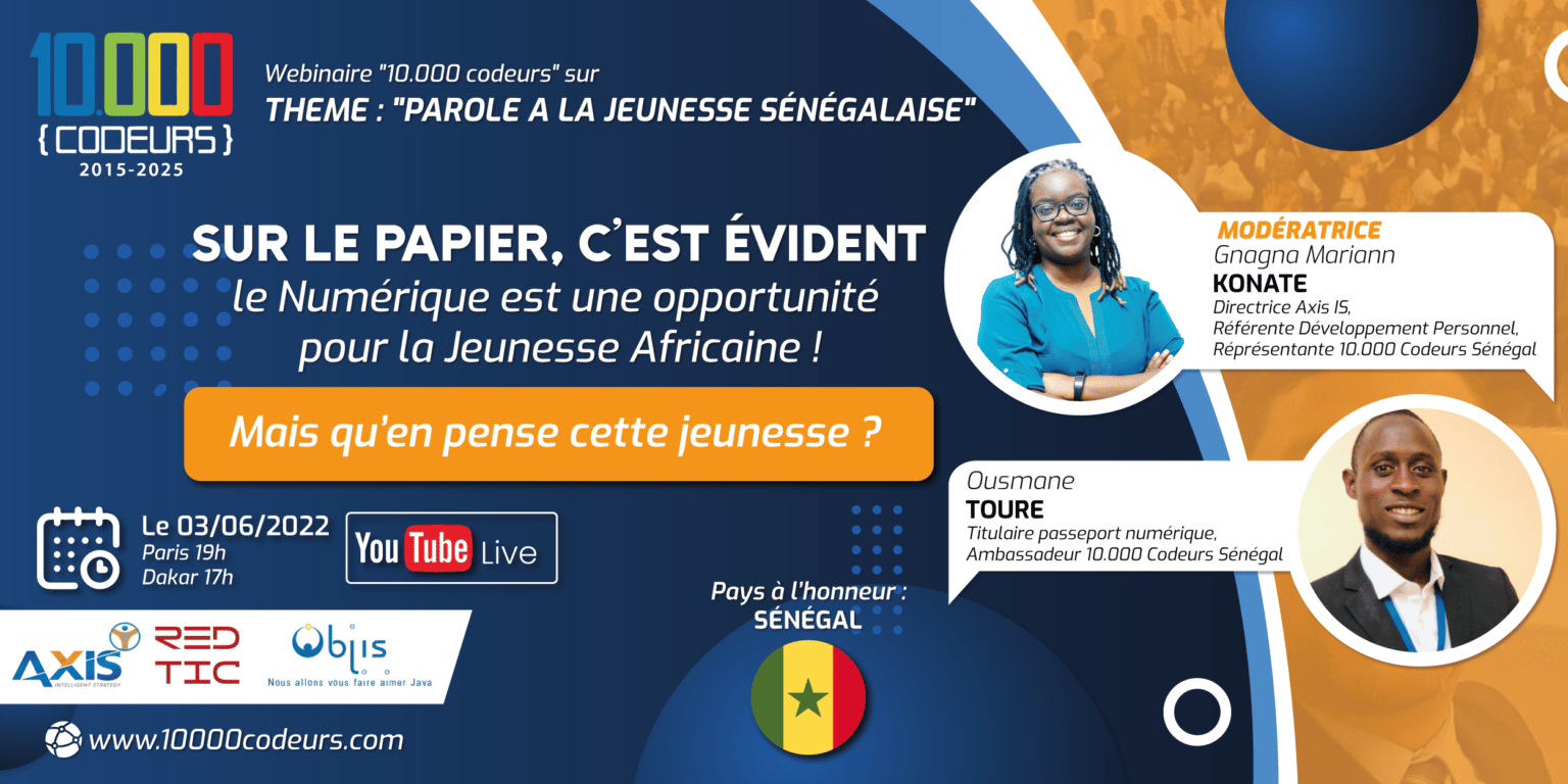 Numérique : parole à la Jeunesse Sénégalaise!