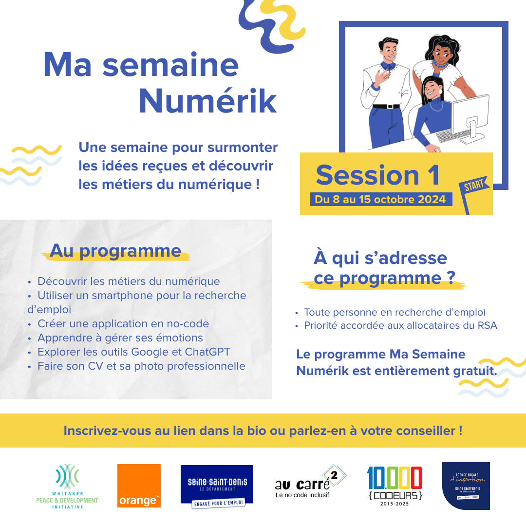 Impact de « 10.000 Codeurs » en Seine-Saint-Denis (France)