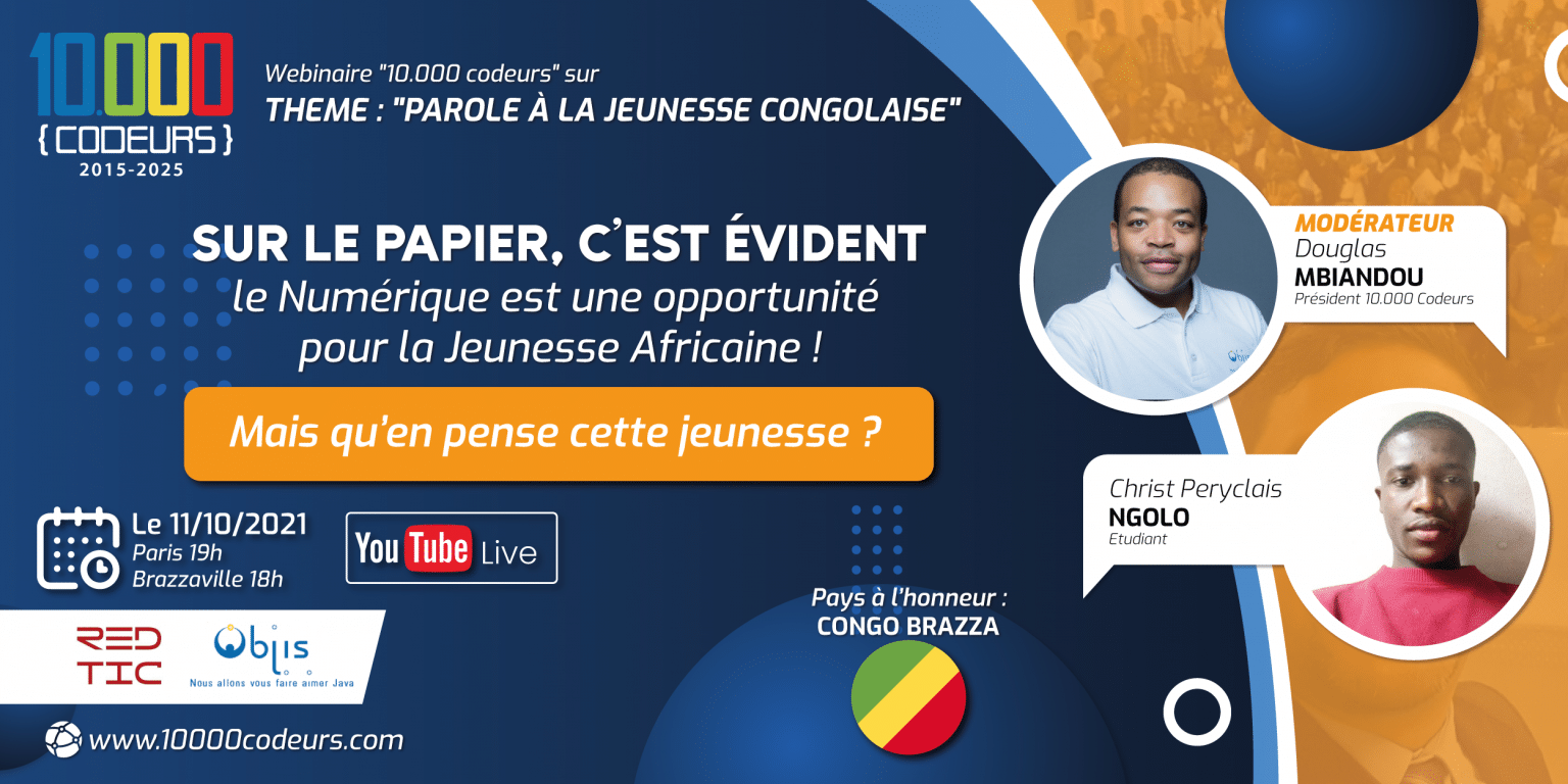 Numérique : parole à la Jeunesse Congolaise (Brazza)