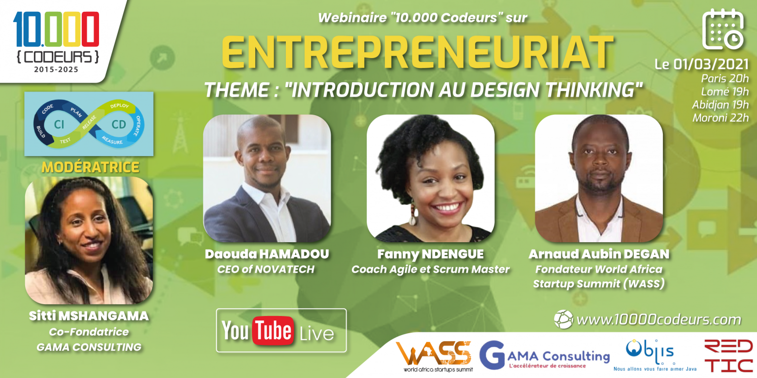 Entrepreneuriat : introduction au Design Thinking
