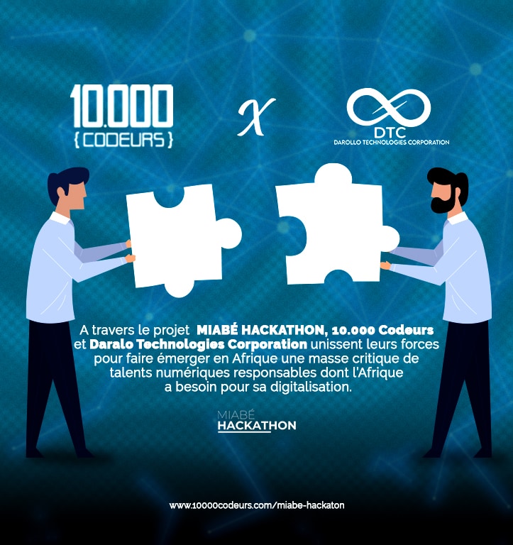 « MIABE Hackathon » et « 10.000 Codeurs » s’allient pour renforcer l’employabilité numérique et l’entrepreneuriat technologique en Afrique